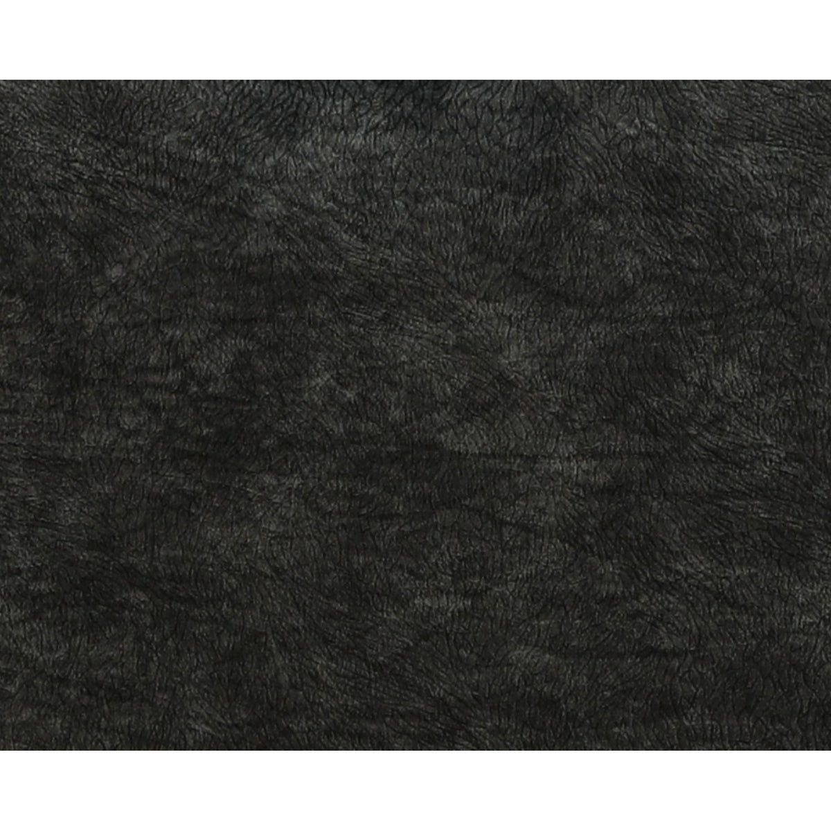 Dark gray upholstered leather-look fabric texture close-up