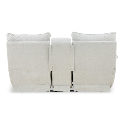 Preston Power Reclining Console Loveseat