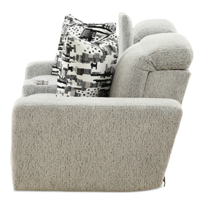 Indra Power Reclining Console Loveseat