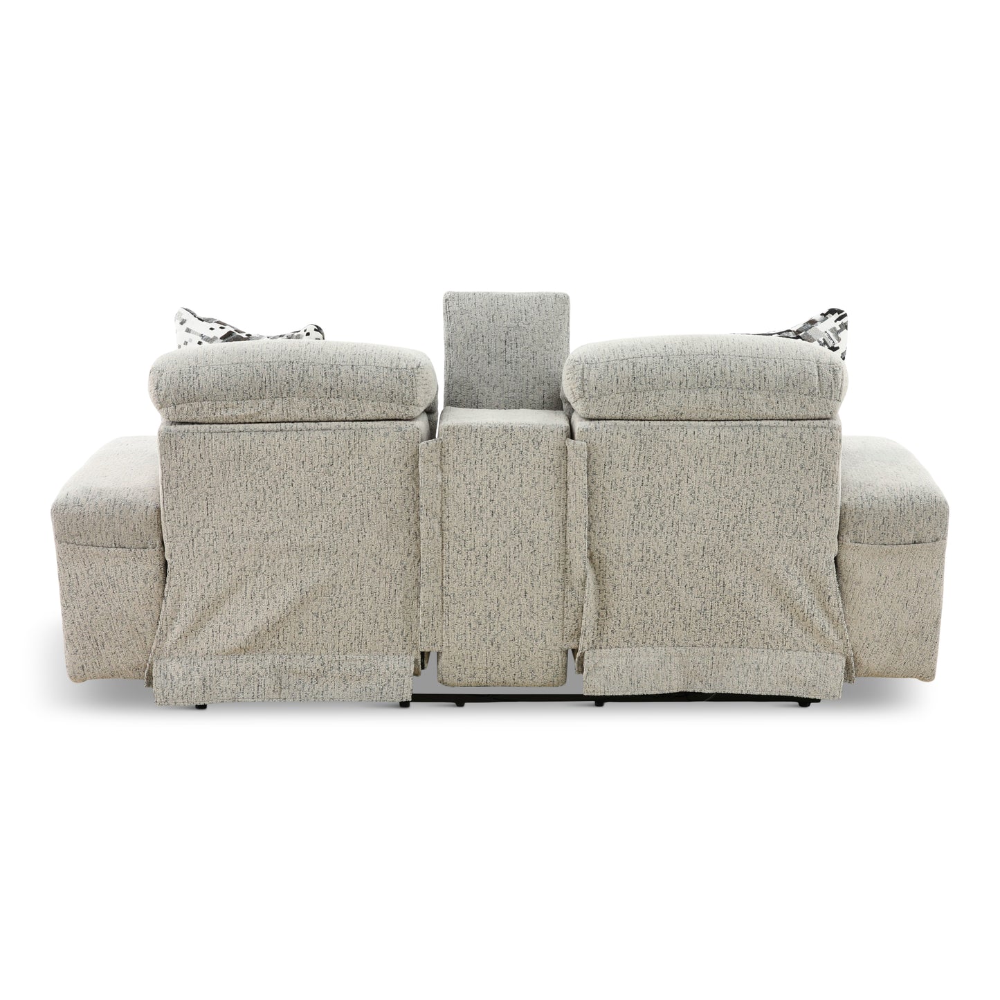 Indra Power Reclining Console Loveseat