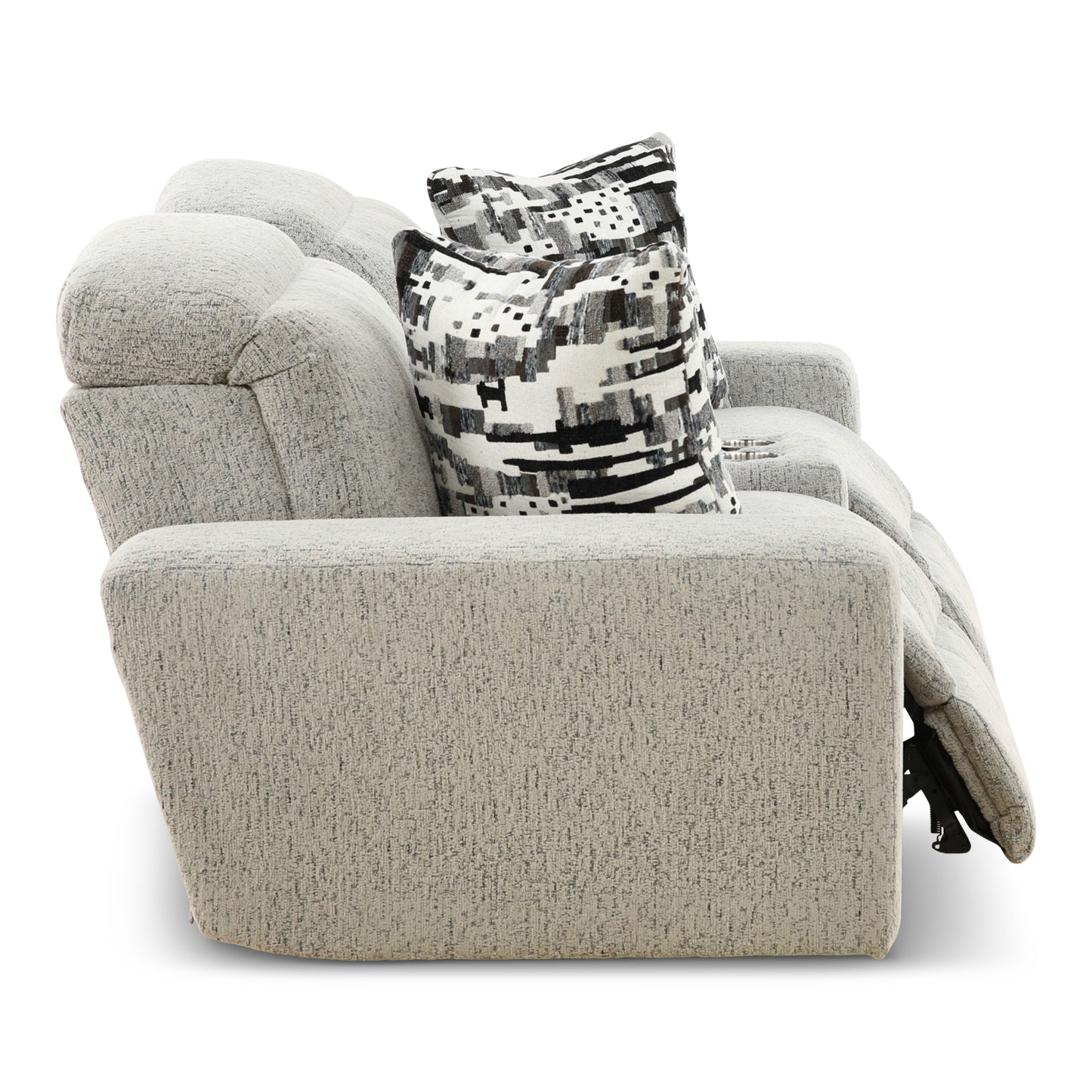 Indra Power Reclining Console Loveseat