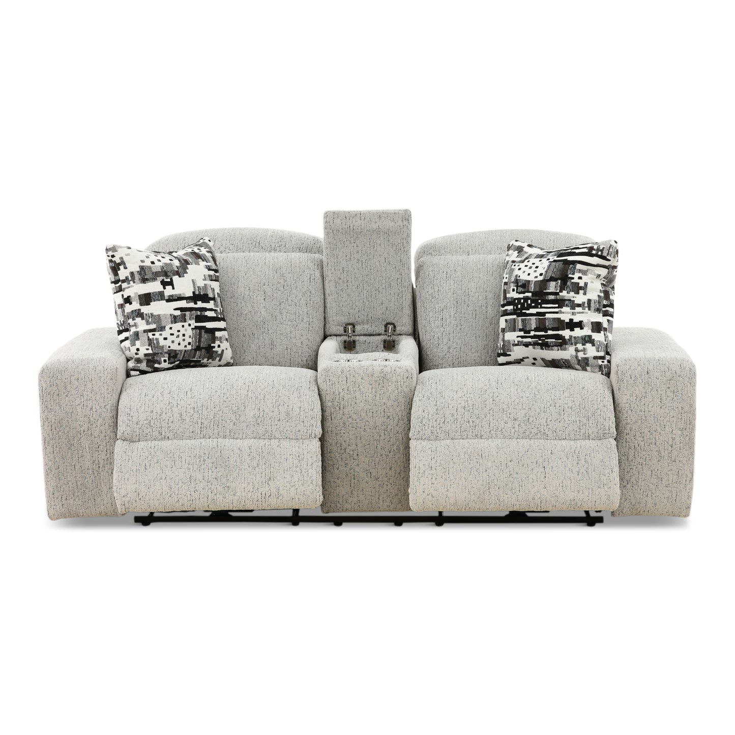 Indra Power Reclining Console Loveseat