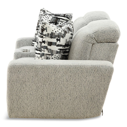 Indra Power Reclining Console Loveseat