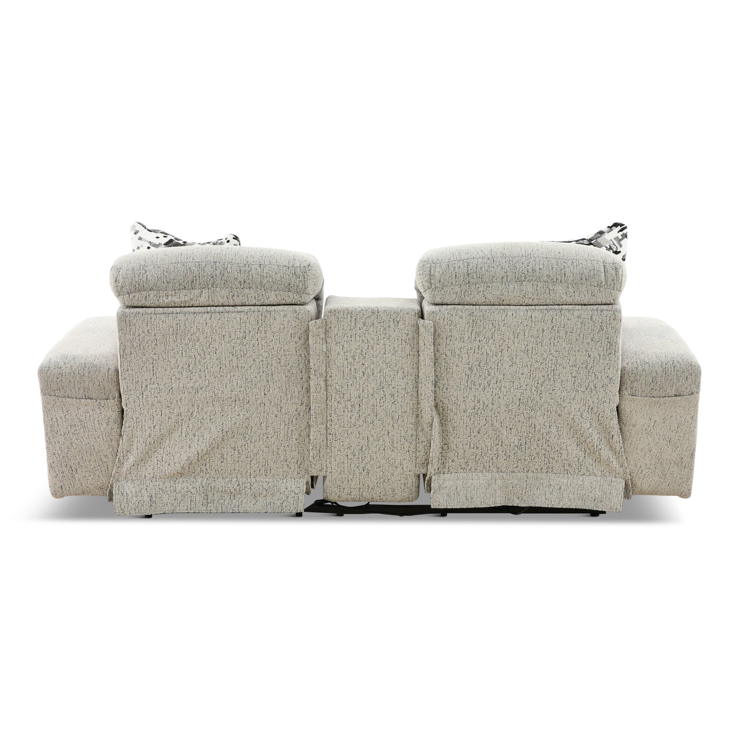 Indra Power Reclining Console Loveseat