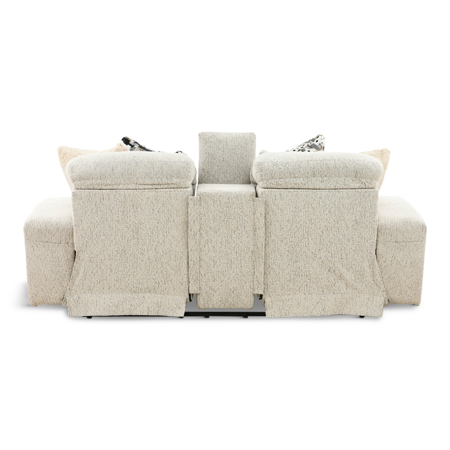 Indra Power Reclining Console Loveseat