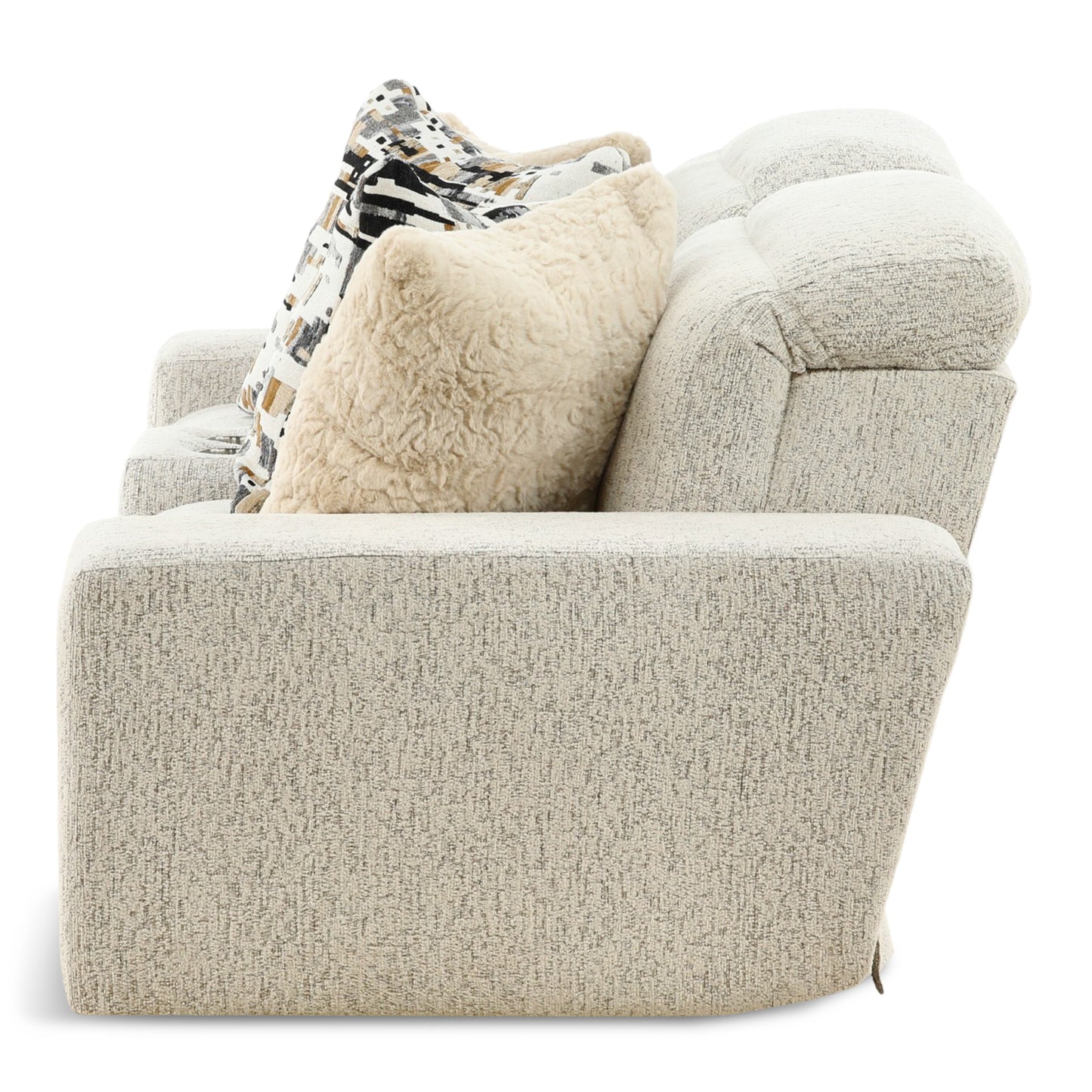 Indra Power Reclining Console Loveseat