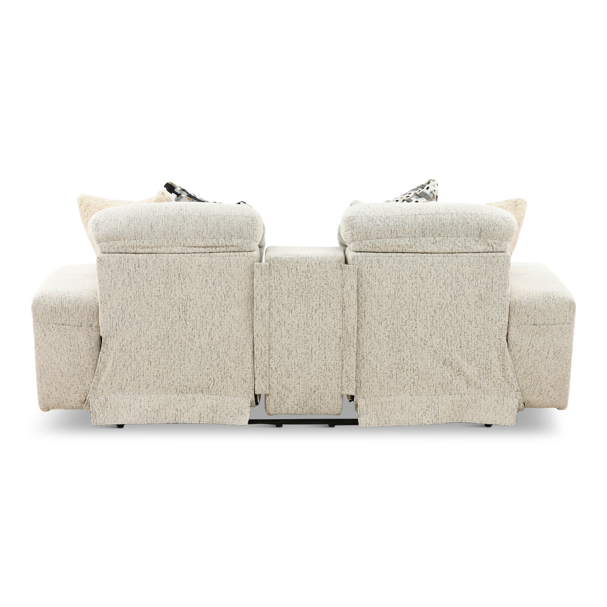 Indra Power Reclining Console Loveseat