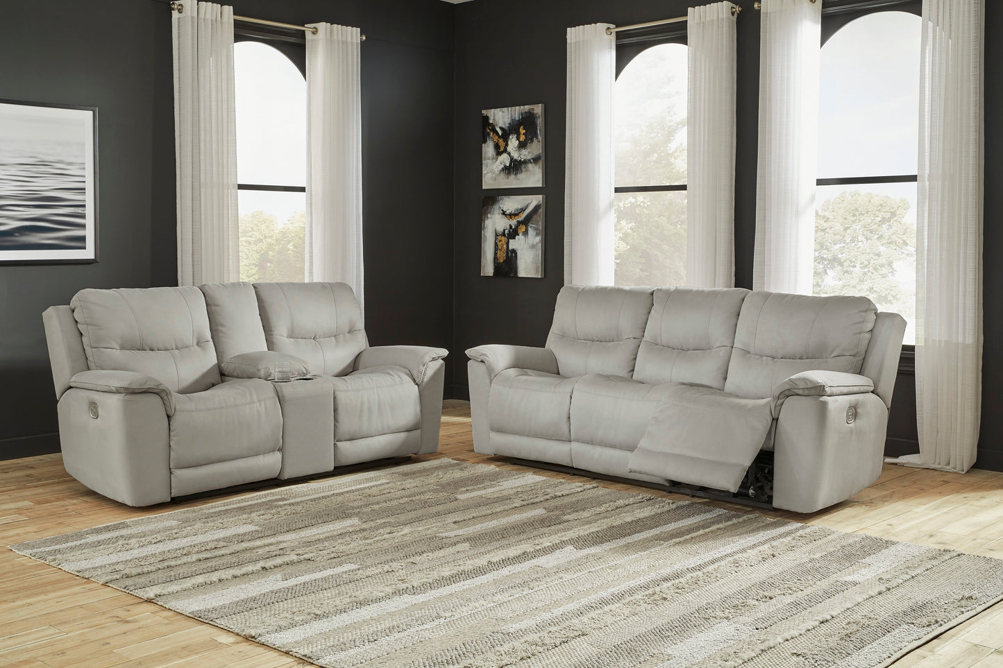 PWR REC LOVESEAT/CON/ADJ HDRST