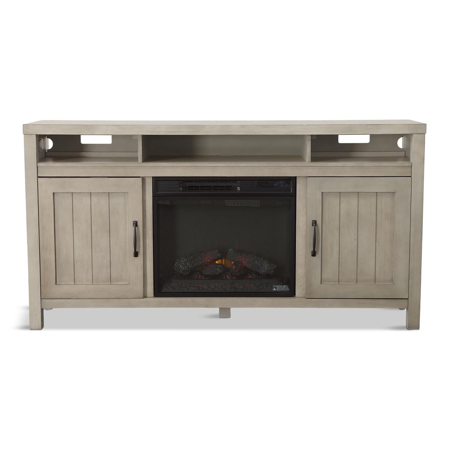 Melissa 63" TV Stand with Electric Fireplace