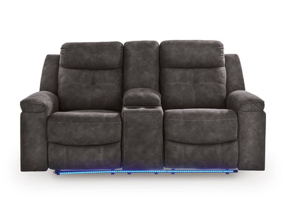 Brysonview Reclining Console Loveseat
