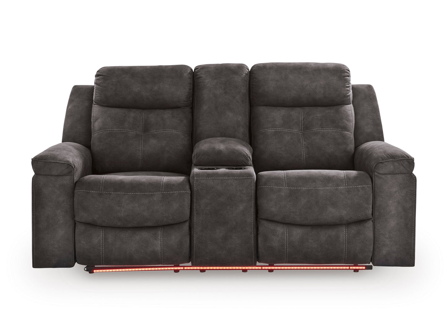 Brysonview Reclining Console Loveseat