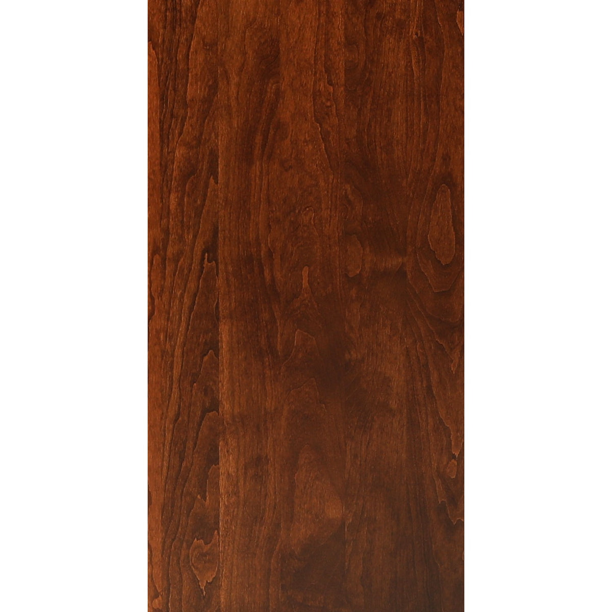 Wood dresser panel close-up with natural grain texture and smooth finish