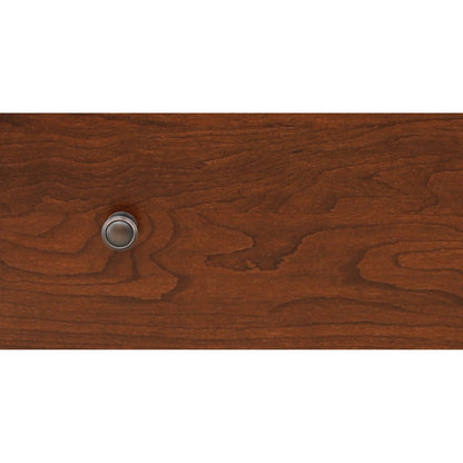 Princeton dresser drawer front with round metal knob