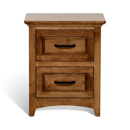 Riviera 2 Drawer Nightstand