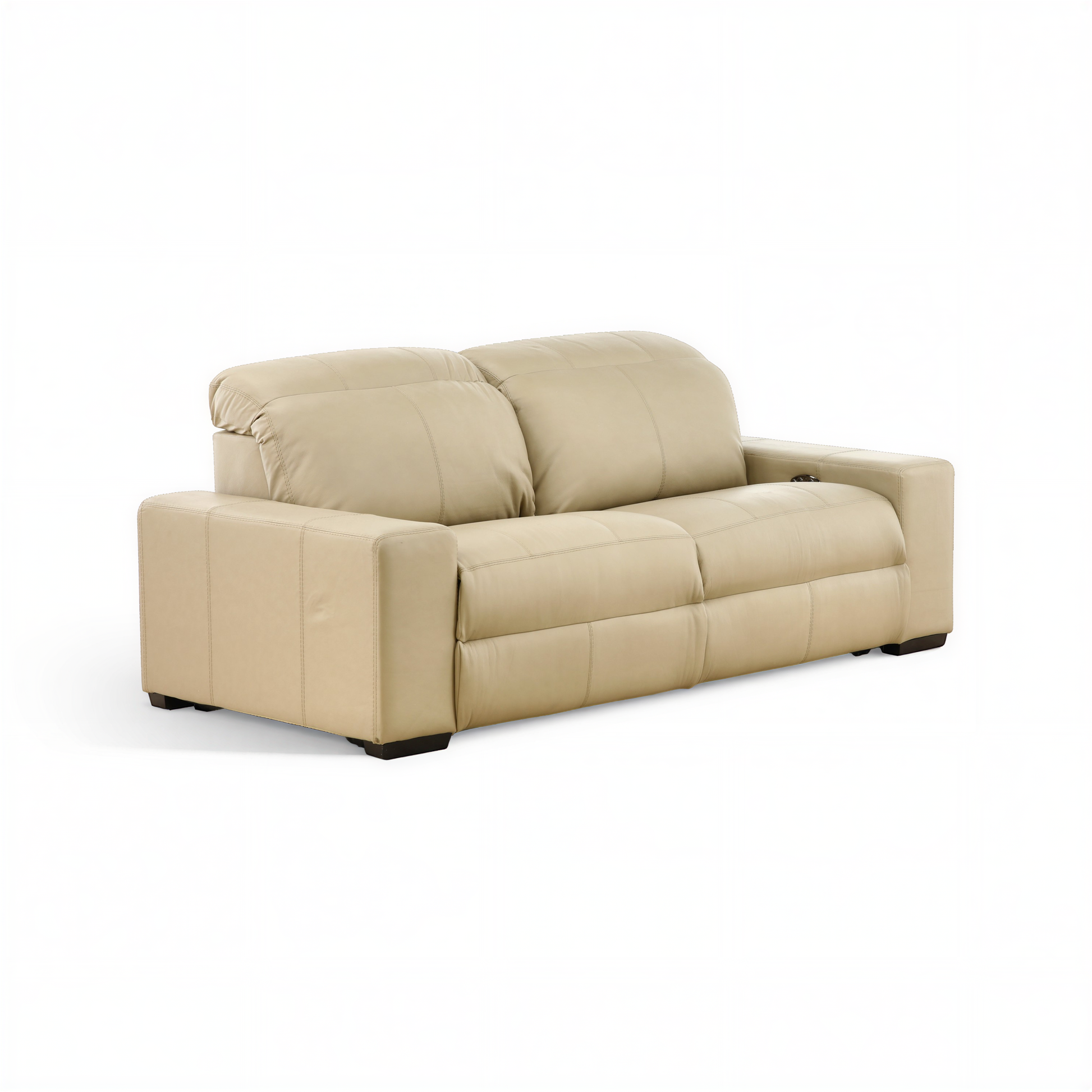 Evren Leather Power Reclining Sofa