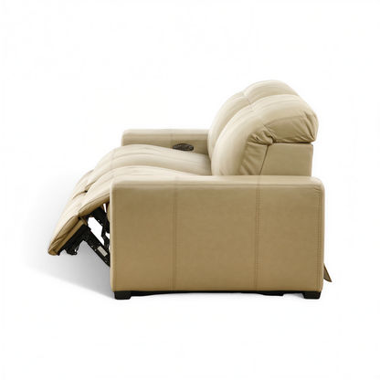 Evren Leather Power Reclining Sofa