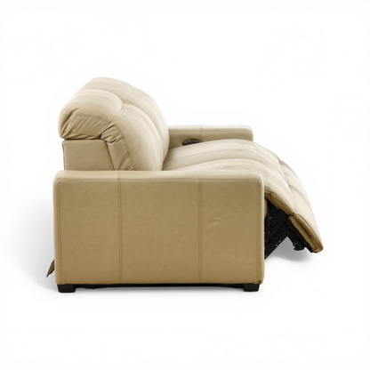 Evren Leather Power Reclining Sofa
