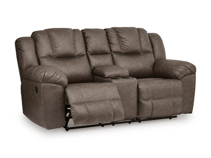 Knoxlee Reclining Console Loveseat