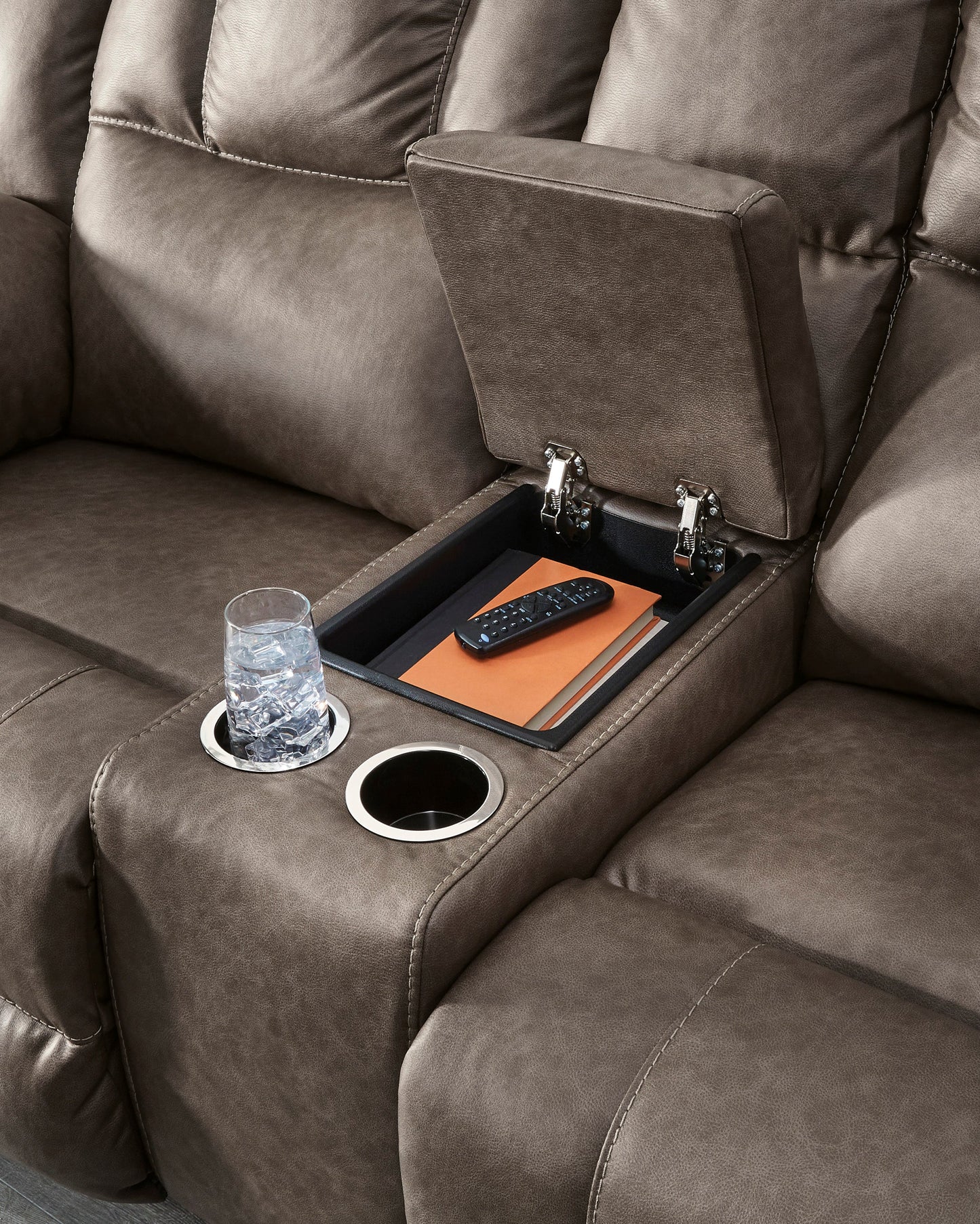 Knoxlee Reclining Console Loveseat