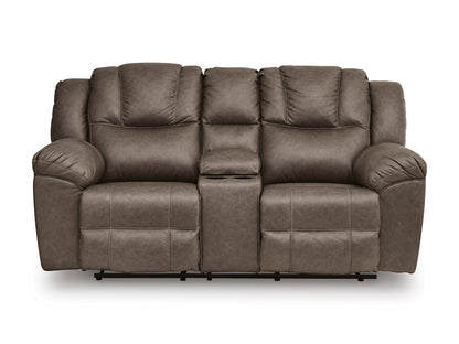 Knoxlee Reclining Console Loveseat
