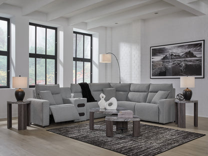 ModMax II 5-Piece Power Reclining Sectional with Audio Consoles