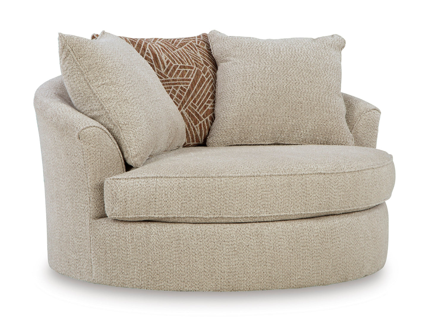 Steelwater Retreat Oversized Swivel Accent Chair