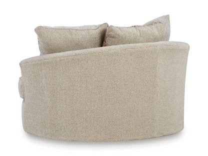Steelwater Retreat Oversized Swivel Accent Chair