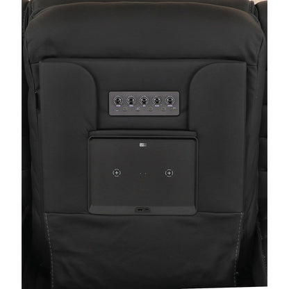 Sofa power control panel with switch controls and built-in display