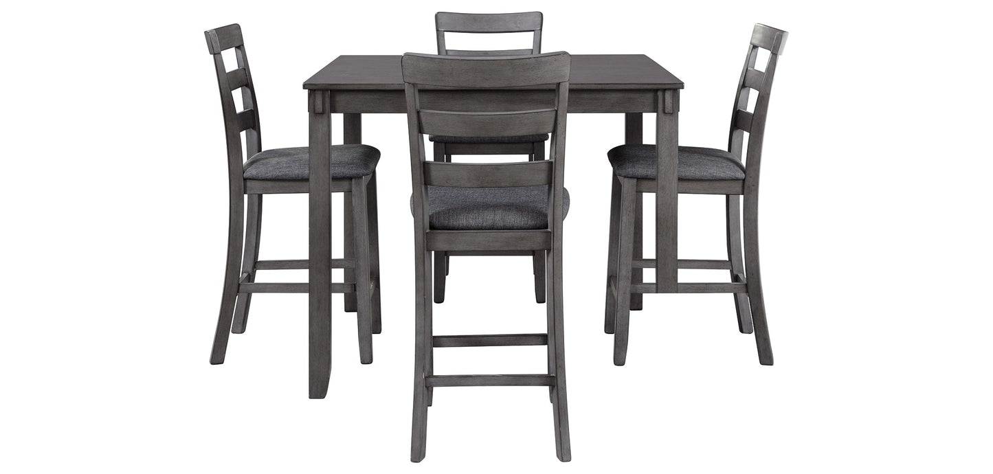 Bridson 5 Piece Counter Dining - Gray