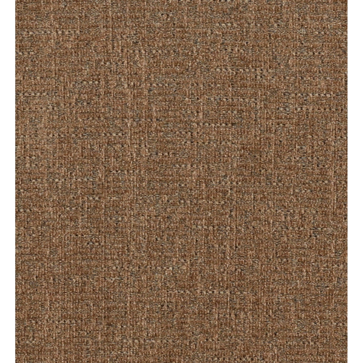 Close-up of brown woven chair upholstery texture with fine speckled pattern