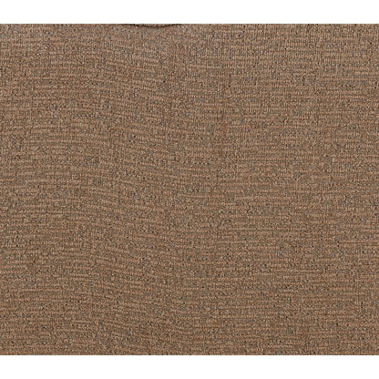 Close-up of taupe textured upholstery fabric on swivel chair