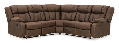 Trail Boys 2-Piece Reclining Sectional