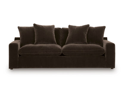 Maxton Heights Sofa Dark Brown