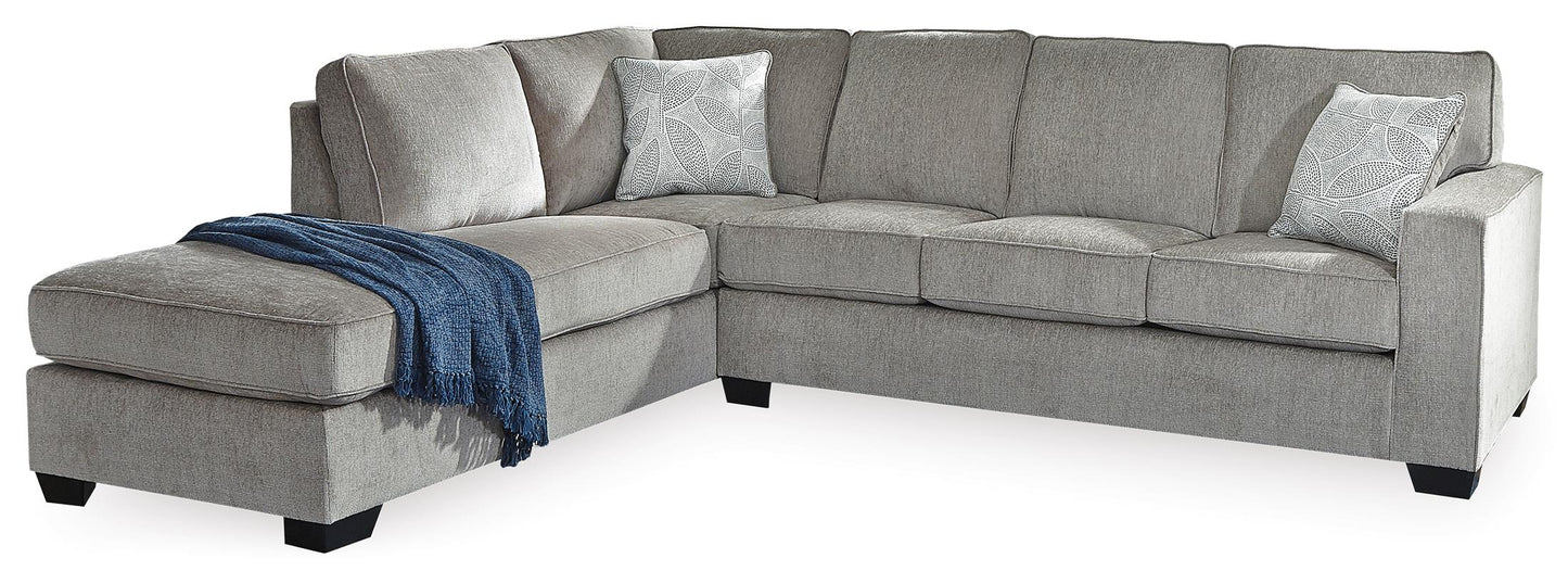 Altari 2-Piece Alloy Sectional With Chaise