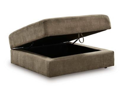 Camellia-Court Ottoman With Storage