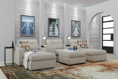 Modular One 5-Piece Theater Sectional with E-Console