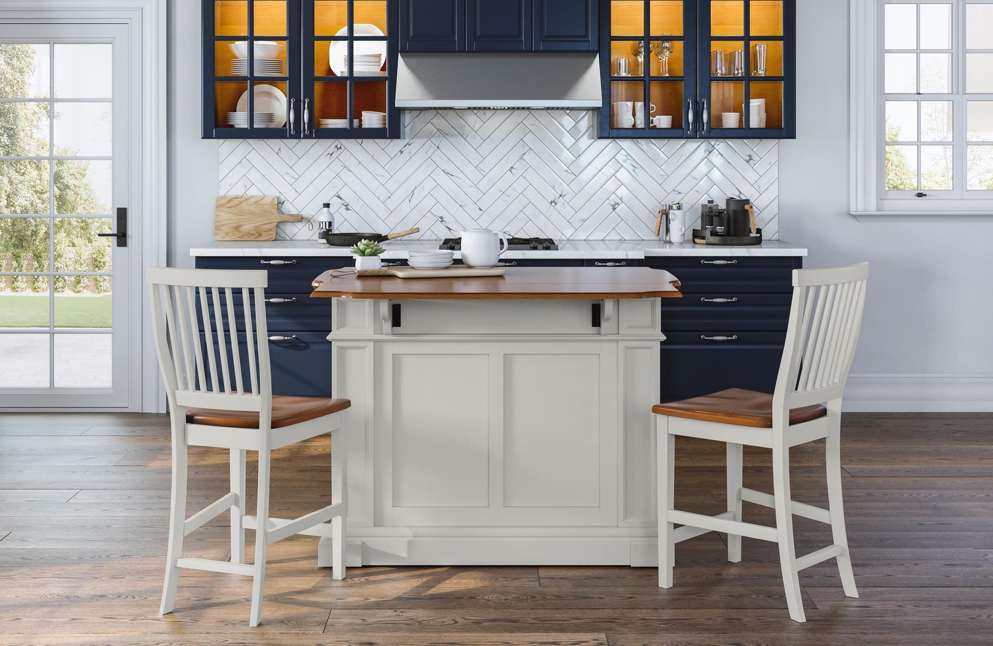 Americana Kitchen Island Set