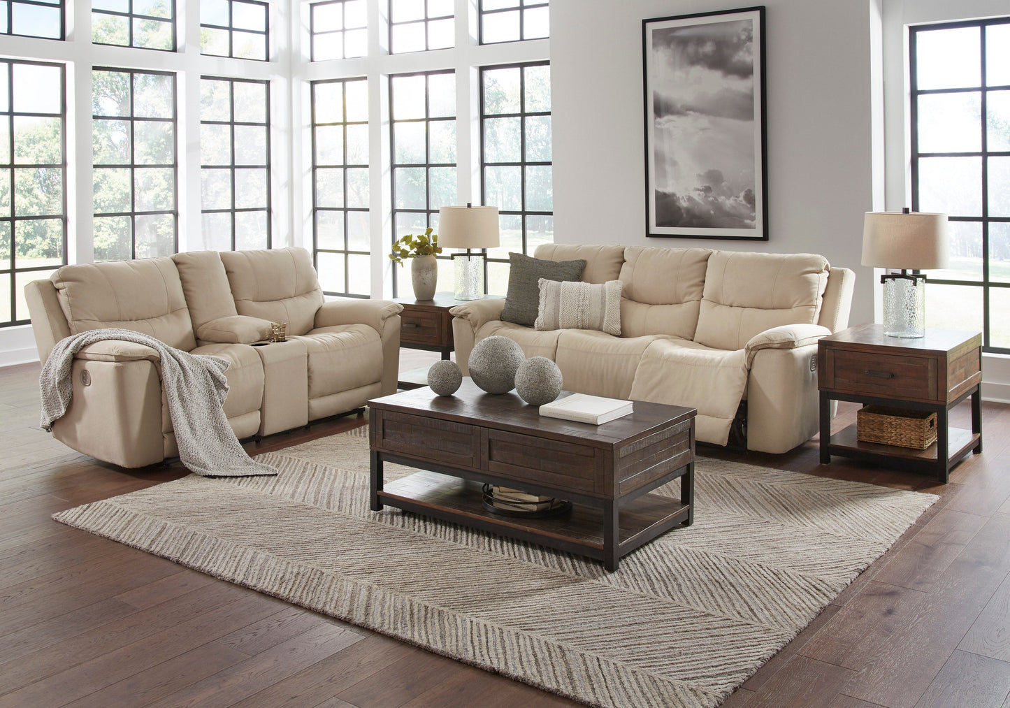 PWR REC LOVESEAT/CON/ADJ HDRST