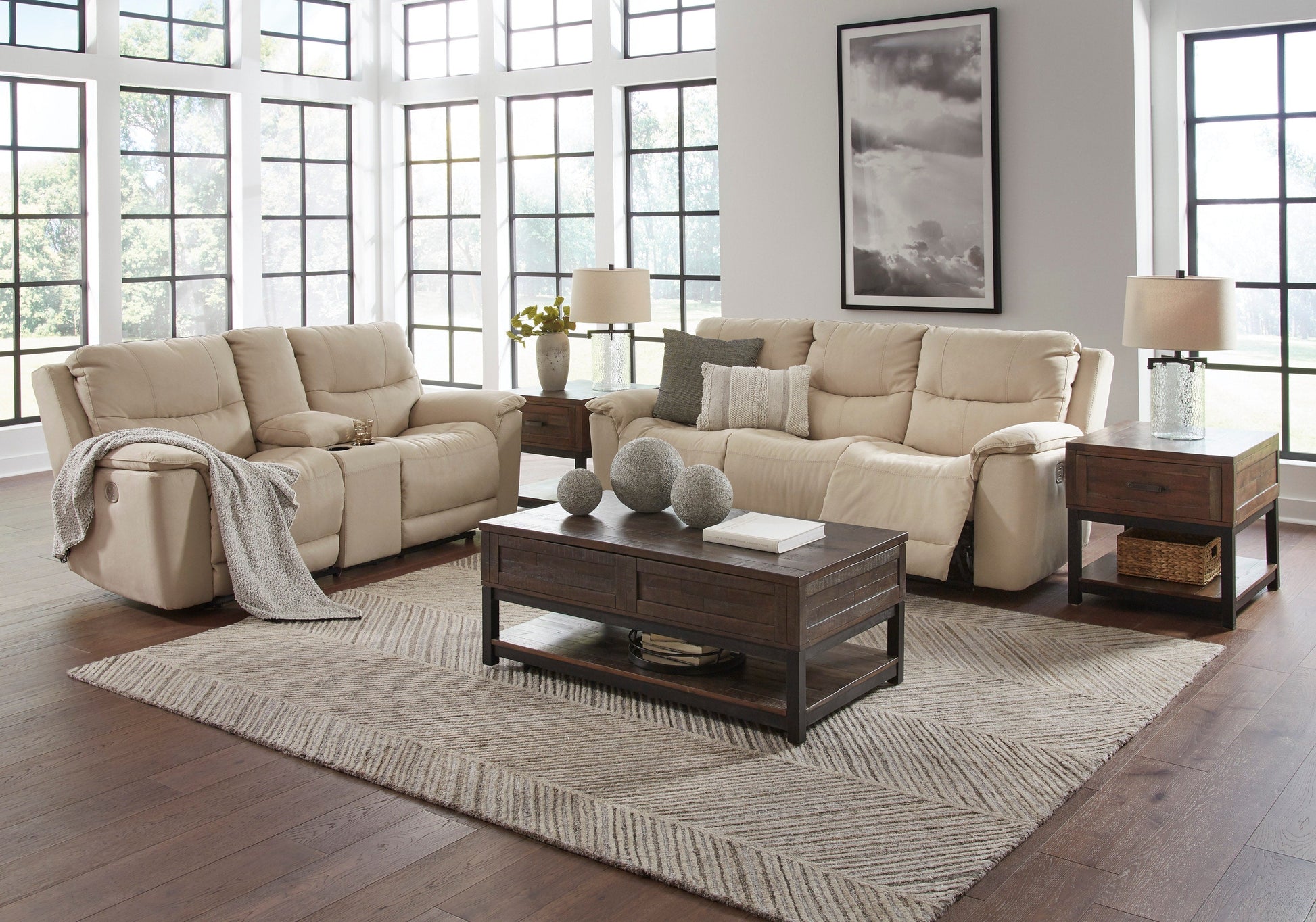 PWR REC LOVESEAT/CON/ADJ HDRST