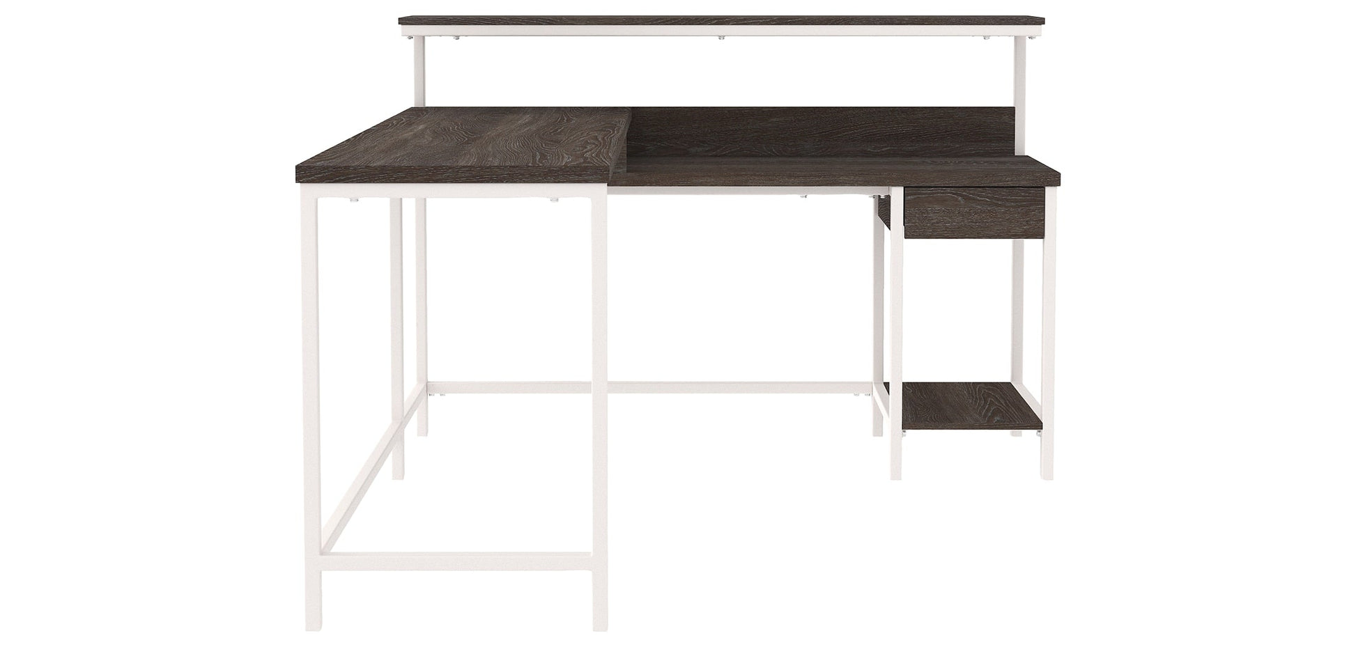 Dorrinson Home Office L-Desk with Storage