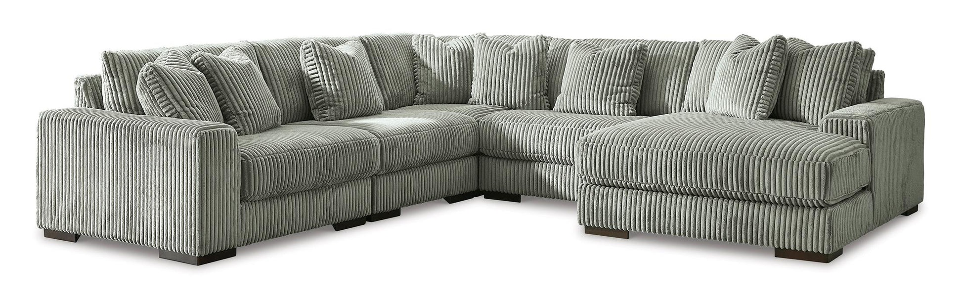 Lindyn 5-Piece Fog Sectional with Chaise