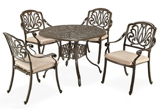 Capri 5 Piece Outdoor Dining Set