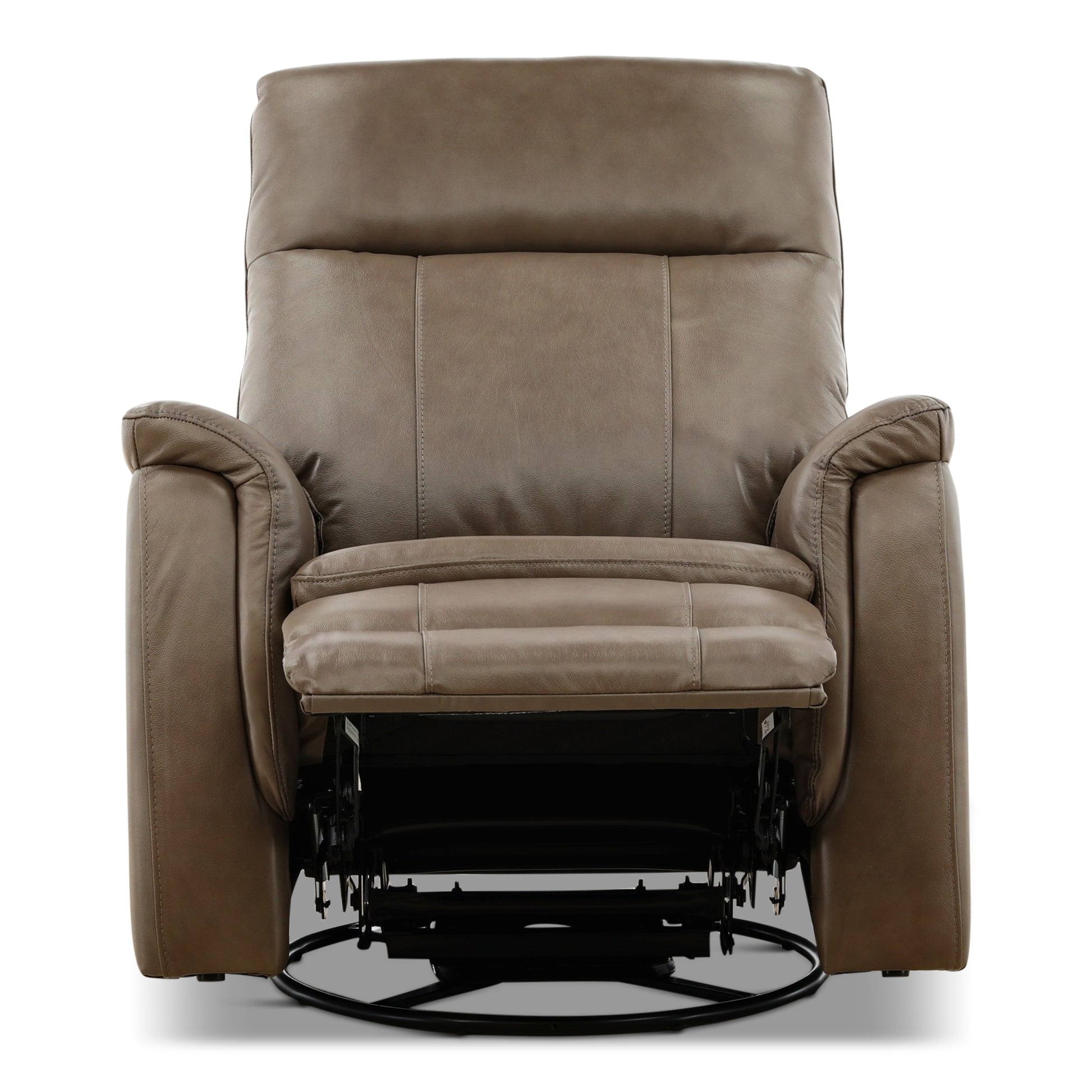 Madrid Leather Swivel Glider Recliner