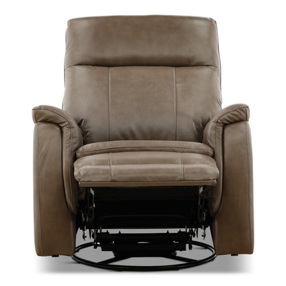 Madrid Leather Swivel Glider Recliner