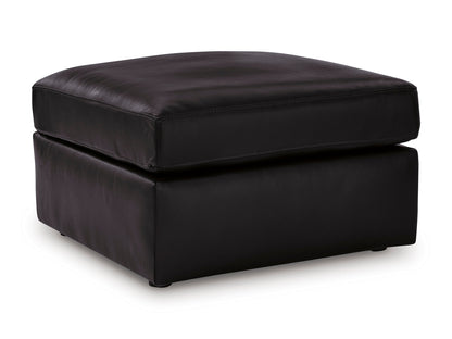 Modmax II Leather Oversized Accent Ottoman