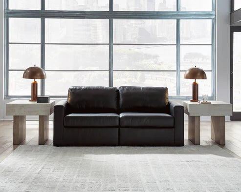 Modmax II 2-Piece Leather Sectional Loveseat