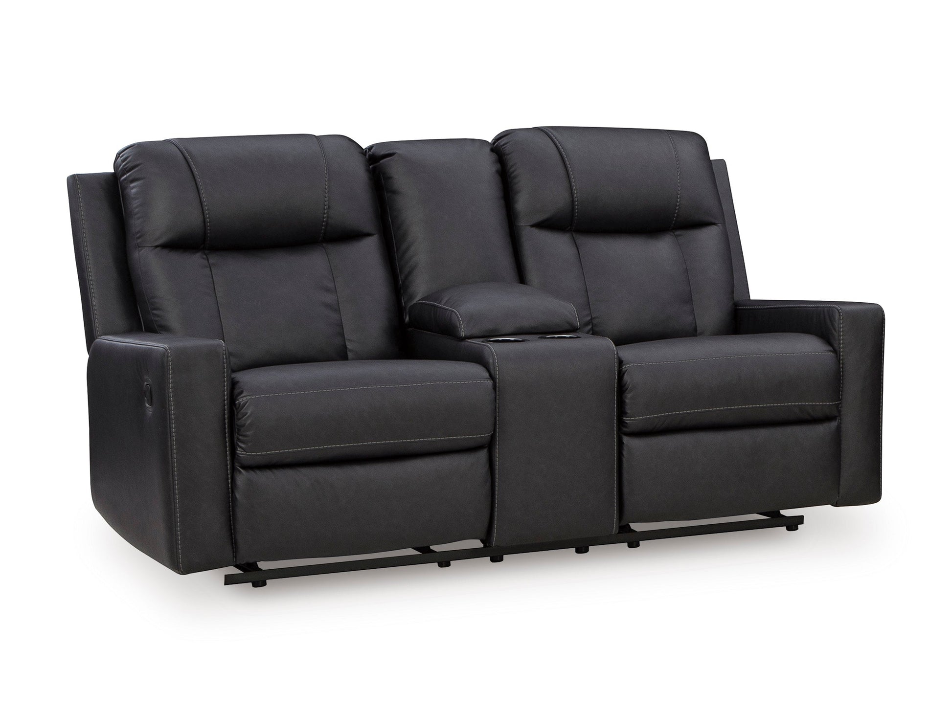 Mackmenville Double Reclining Console Loveseat