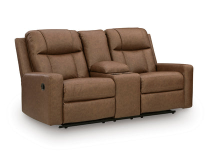Mackmenville Double Reclining Console Loveseat