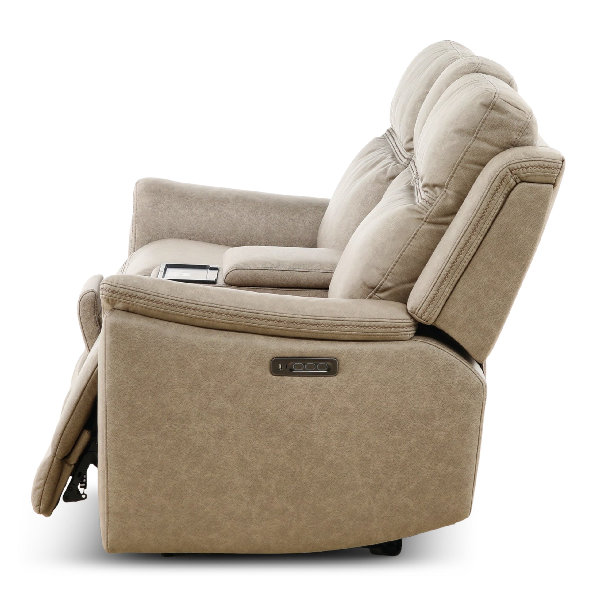 Garrison Power Reclining Console Loveseat