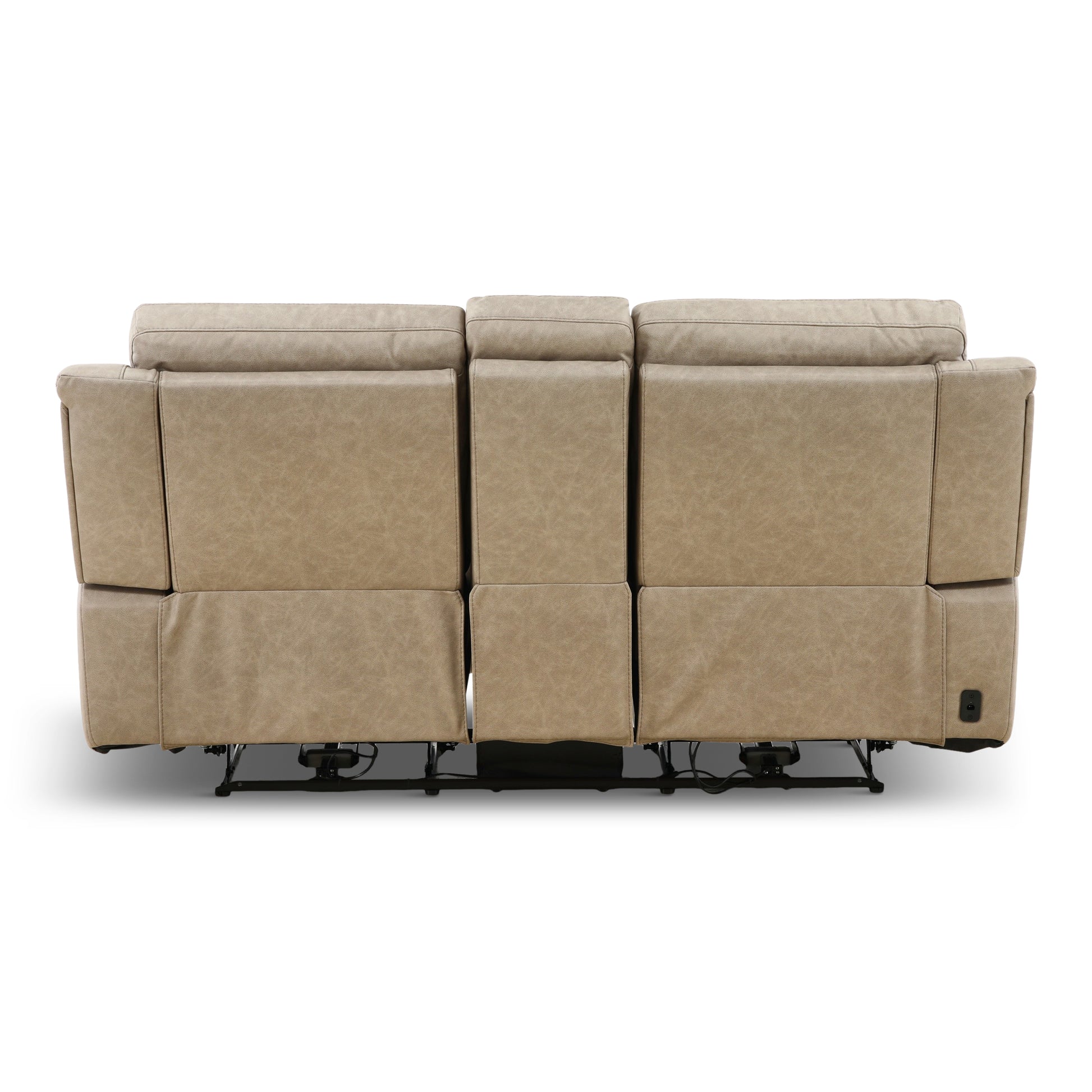 Garrison Power Reclining Console Loveseat